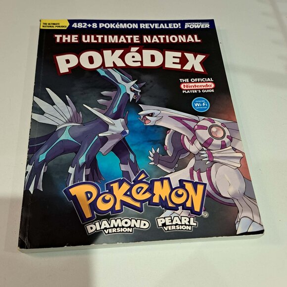 Pokemon Other - The ultimate national Pokedex Diamond and pearl version soft cover book